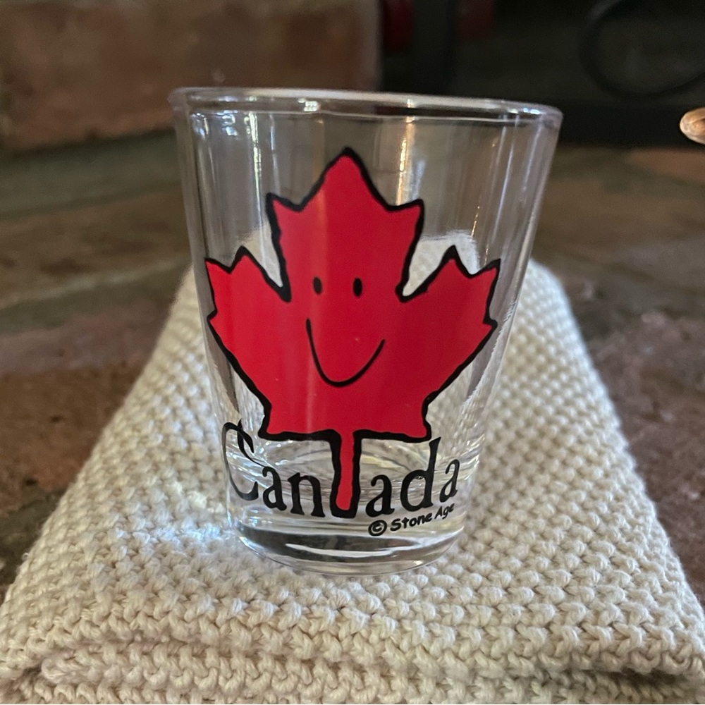 ⭐️FWP - Canada Shot Glass by Stone Age - see free offer details below.